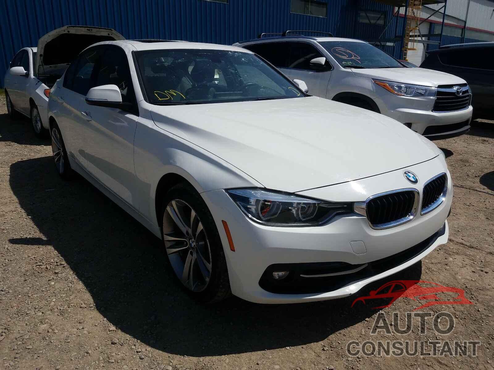 BMW 3 SERIES 2018 - WBA8D9C59JEM35023