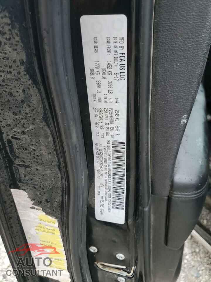 DODGE DURANGO 2017 - 1C4RDHAG2HC925914
