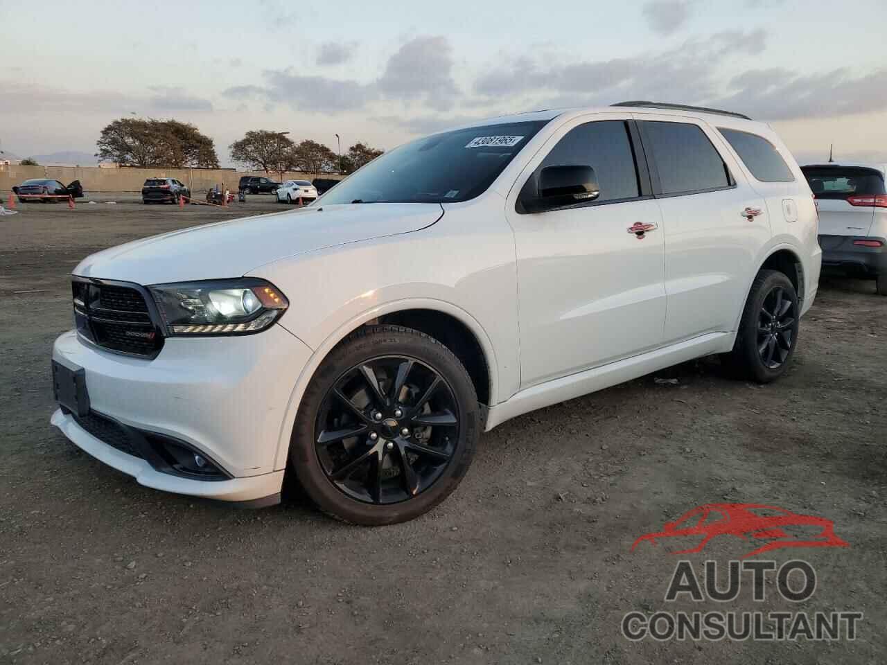 DODGE DURANGO 2017 - 1C4RDHDGXHC610824