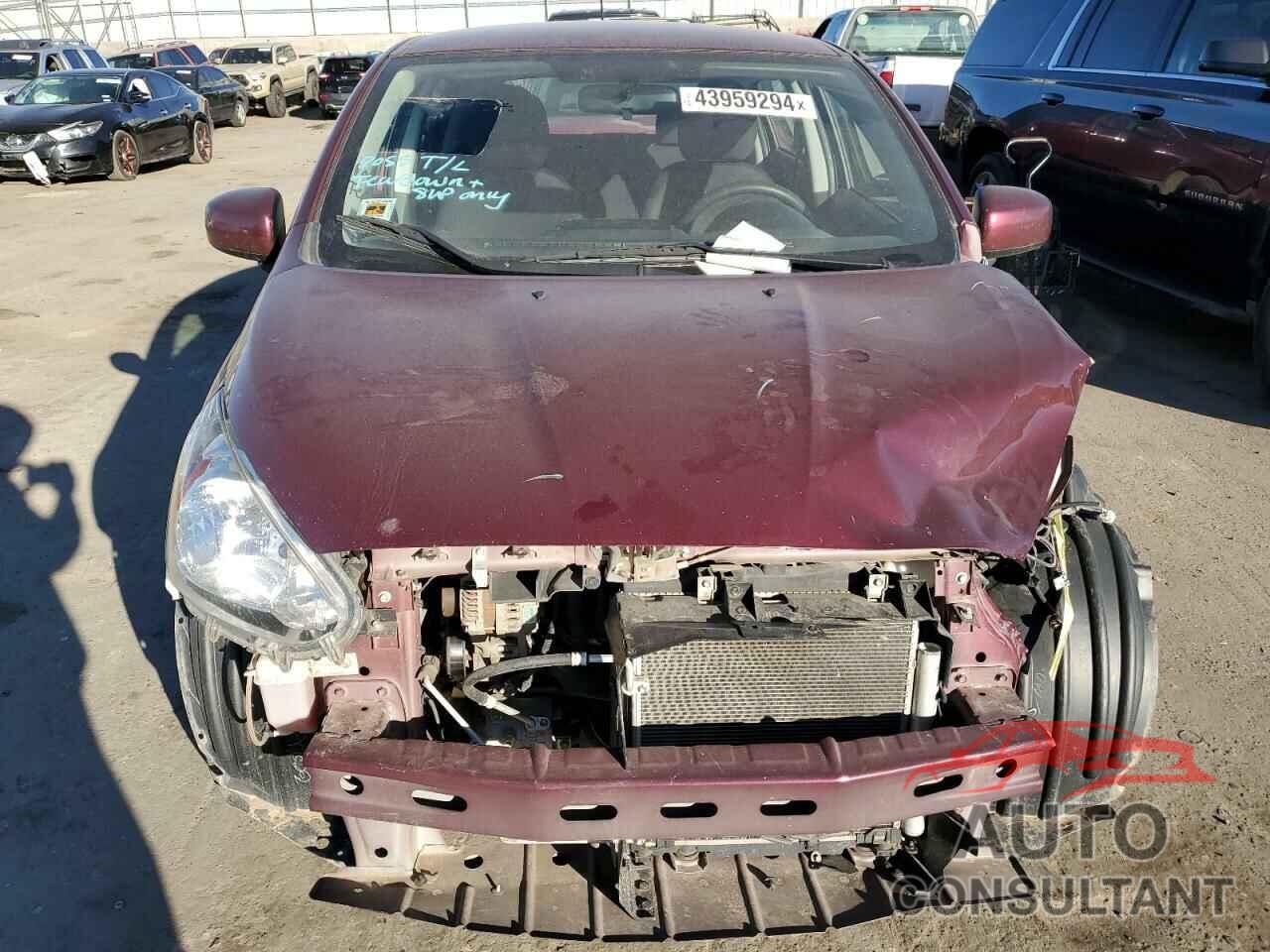 MITSUBISHI MIRAGE 2018 - ML32A3HJ5JH004894