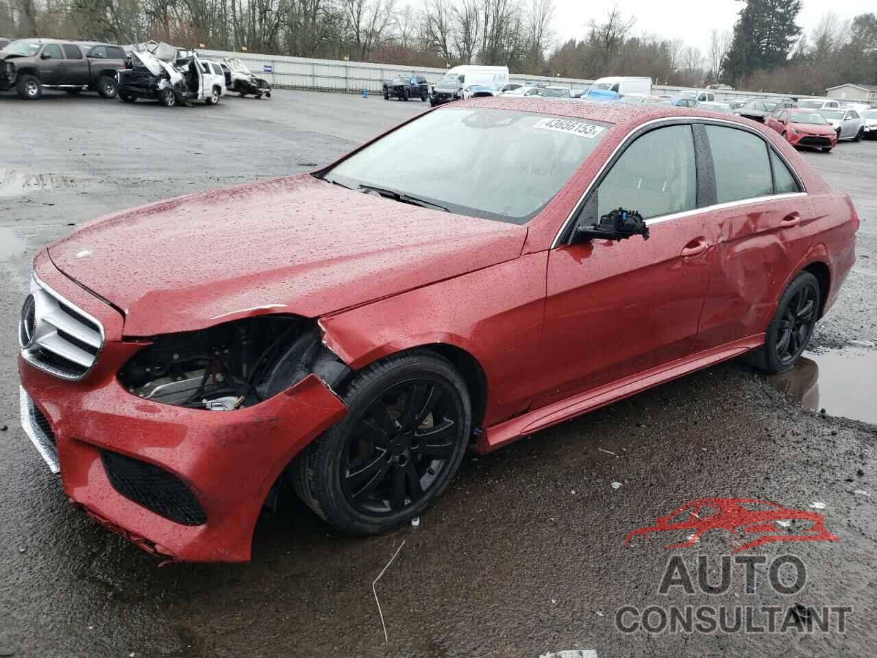MERCEDES-BENZ E-CLASS 2016 - WDDHF8JB0GB216676