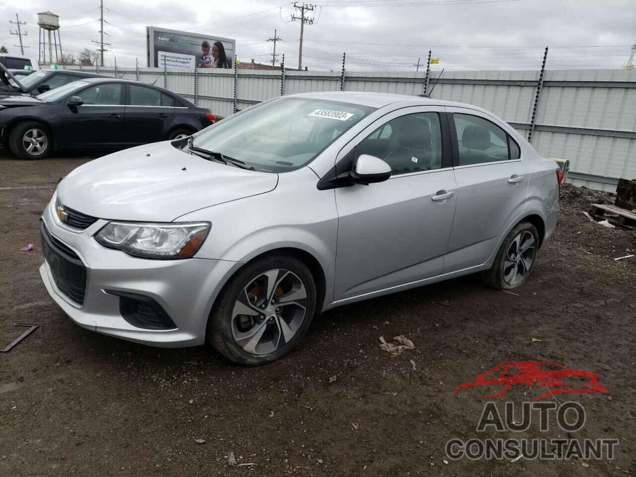 CHEVROLET SONIC 2020 - 1G1JF5SBXL4117492