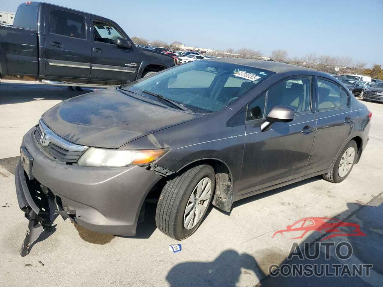 HONDA CIVIC 2012 - JHMFB2F55CS001476