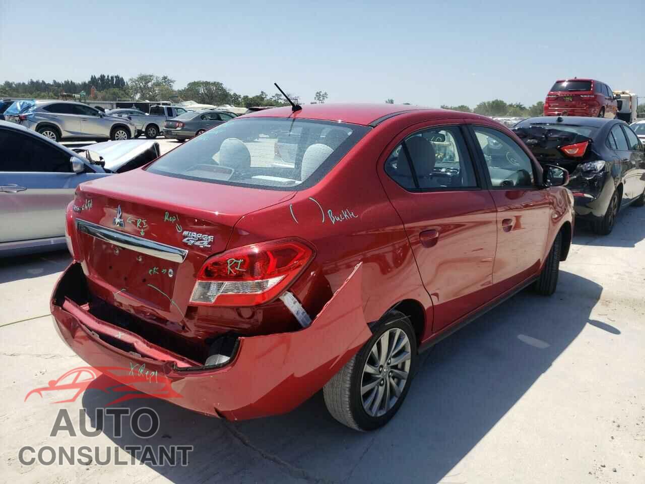 MITSUBISHI MIRAGE 2019 - ML32F3FJ9KHF06865
