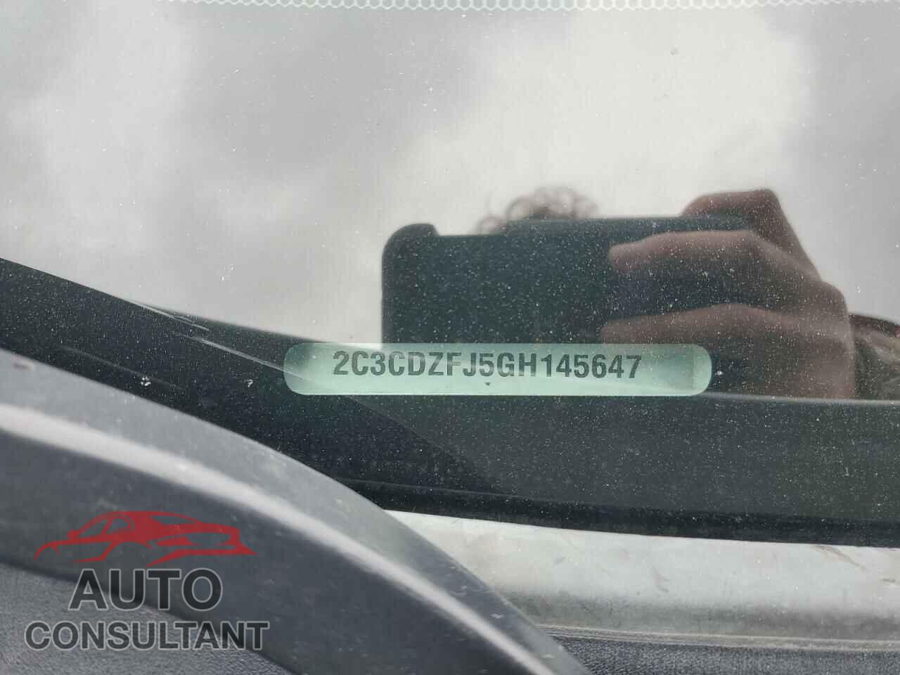 DODGE CHALLENGER 2016 - 2C3CDZFJ5GH145647