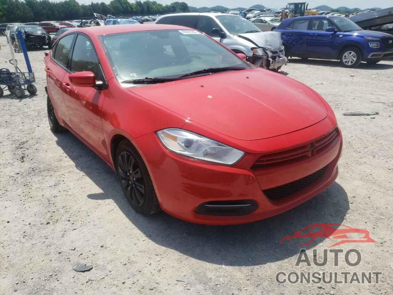 DODGE DART 2016 - 1C3CDFAA2GD736571