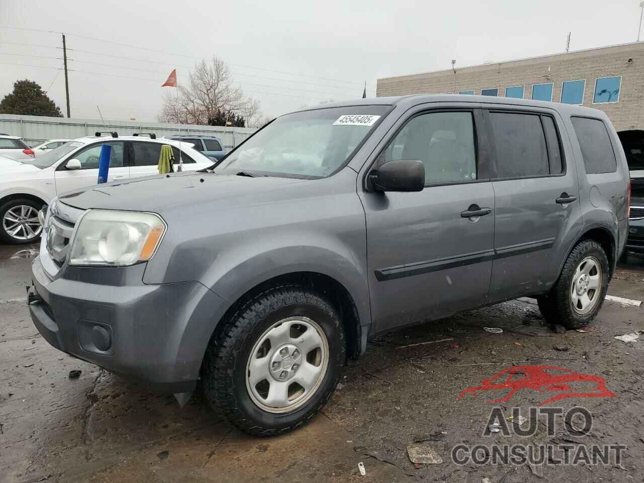HONDA PILOT 2010 - 5FNYF4H21AB025801