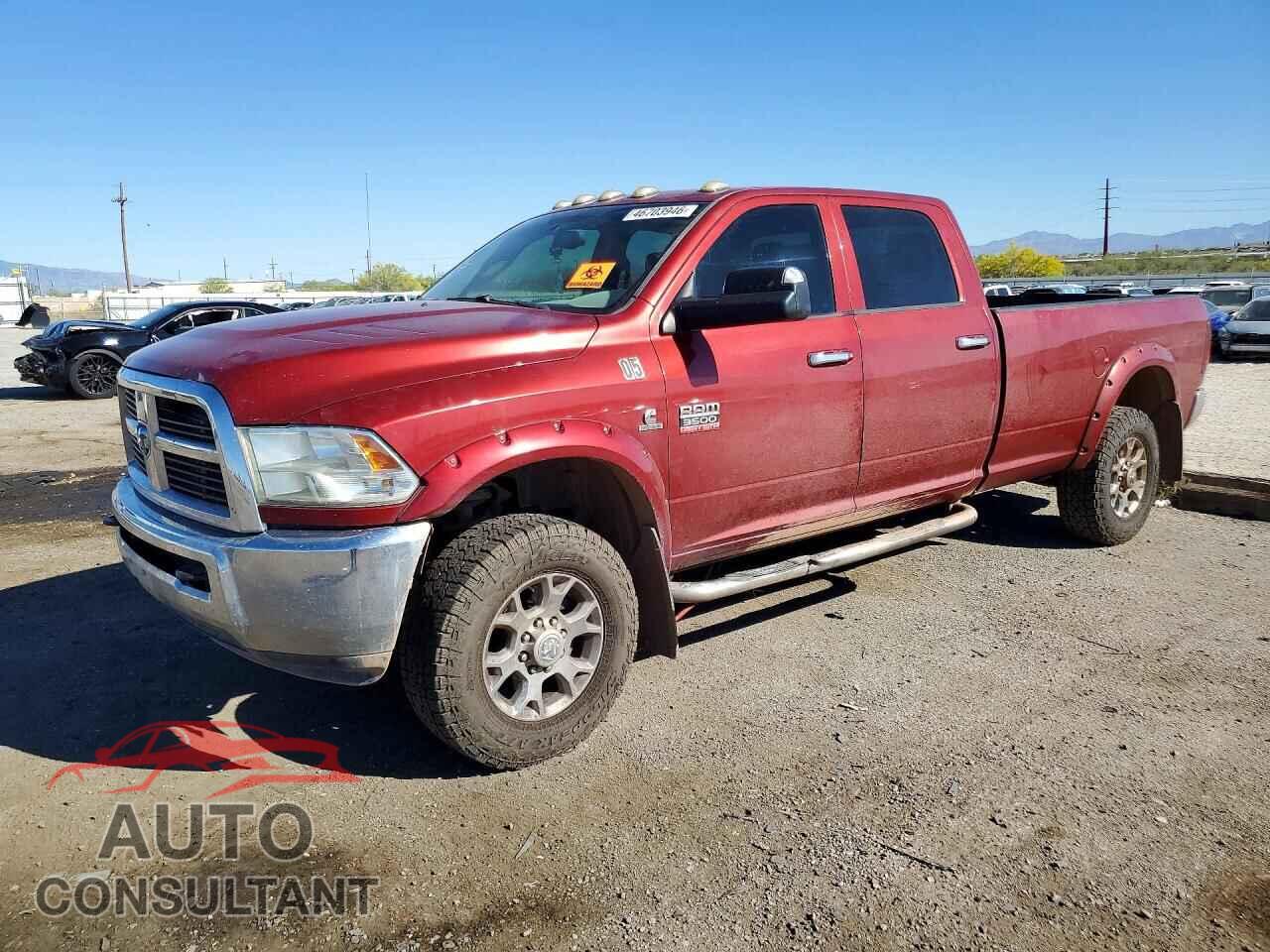 DODGE RAM 3500 2012 - 3C63D3GL0CG282814