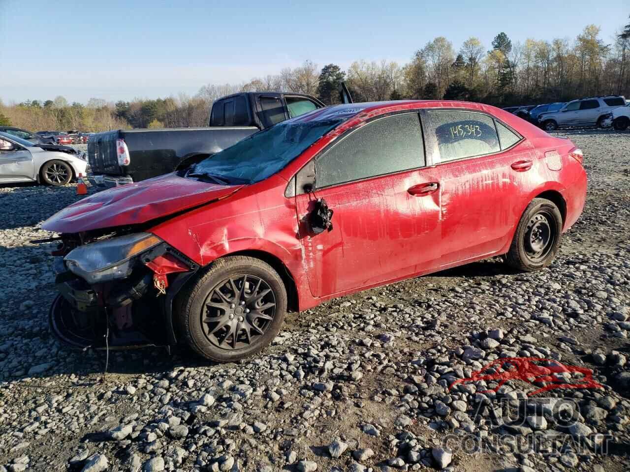TOYOTA COROLLA 2016 - 2T1BURHE6GC529227