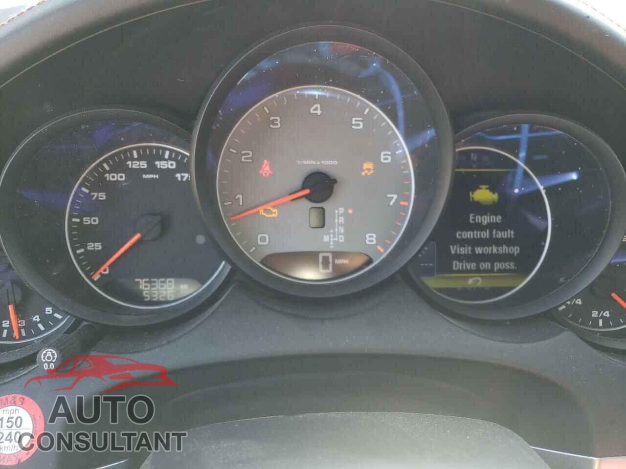 PORSCHE CAYENNE 2017 - WP1AB2A20HLA51114