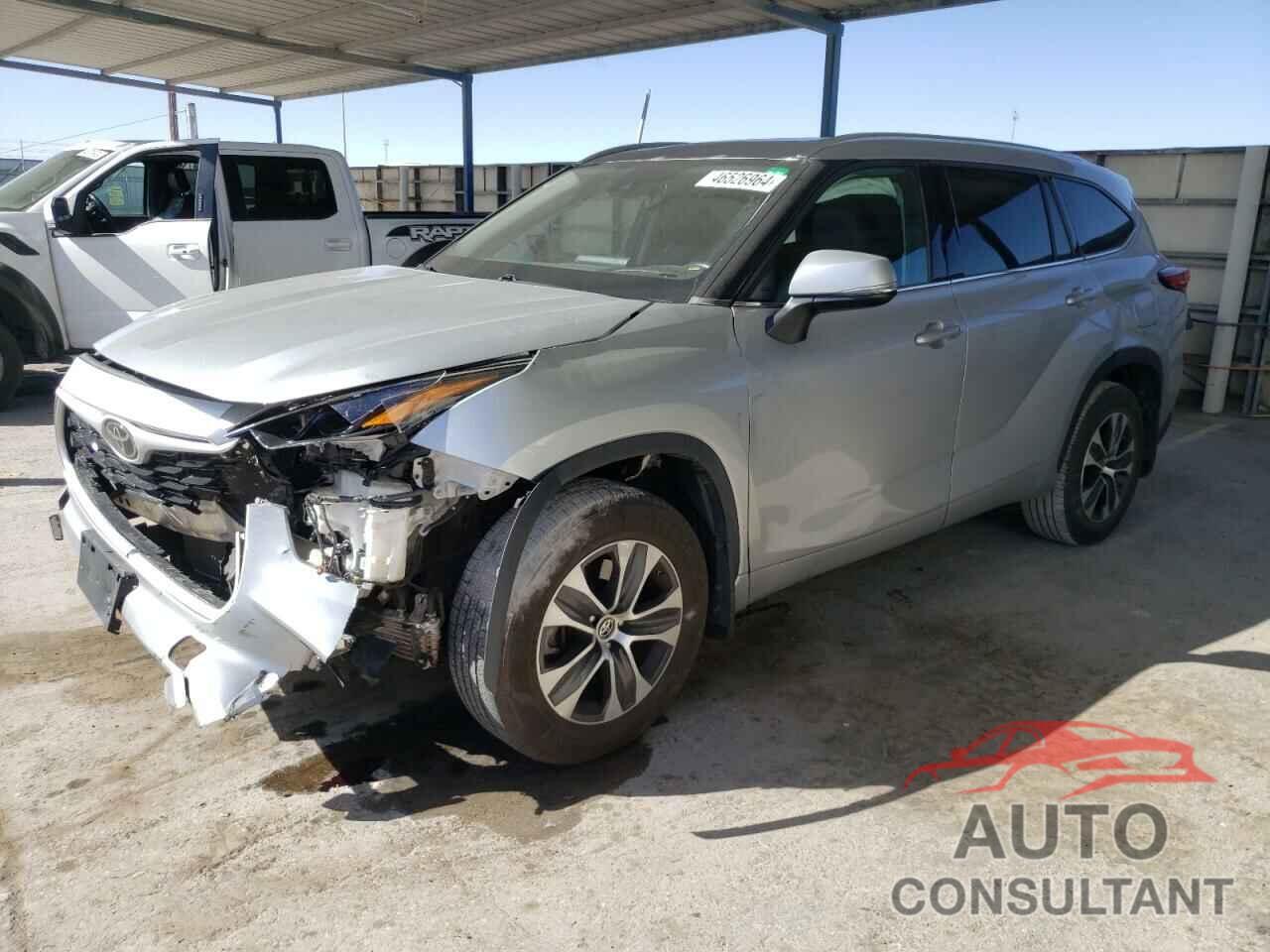 TOYOTA HIGHLANDER 2021 - 5TDGZRBH6MS549703