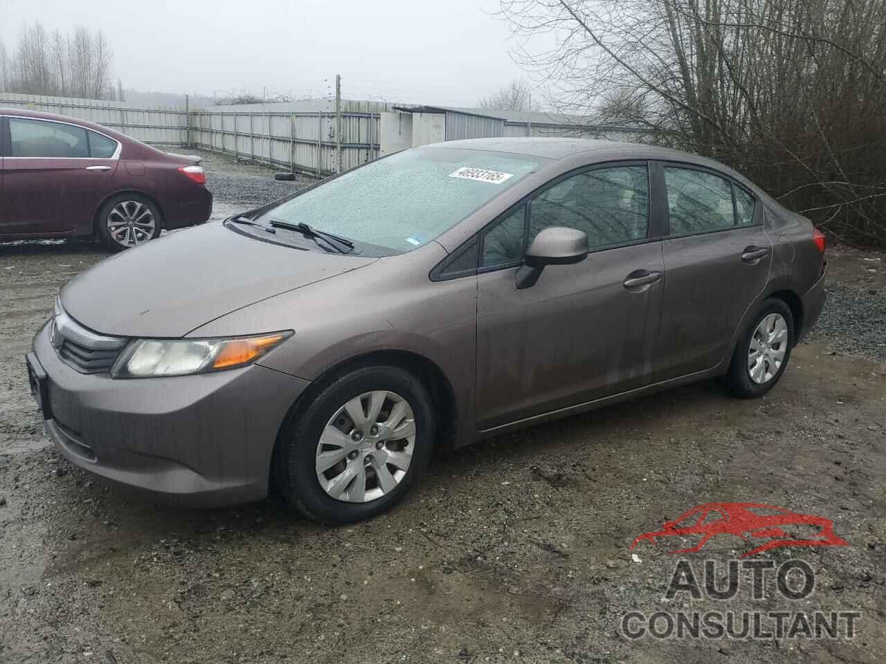 HONDA CIVIC 2012 - 2HGFB2F50CH564736