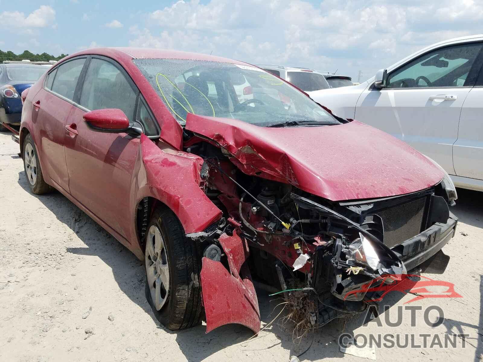KIA FORTE 2016 - KNAFK4A61G5607629