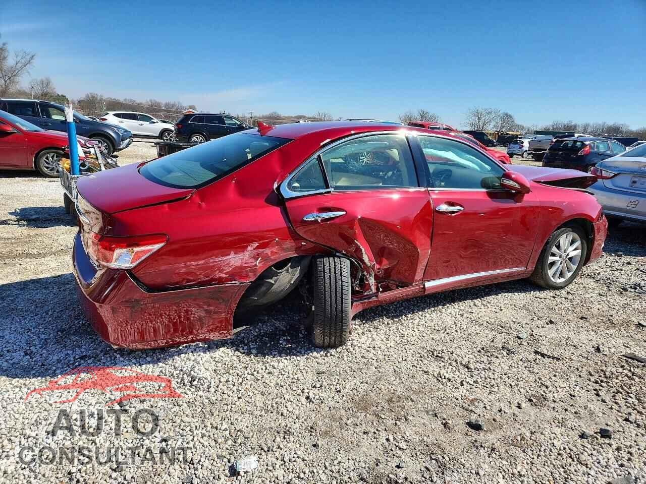 LEXUS ES350 2011 - JTHBK1EG9B2470452