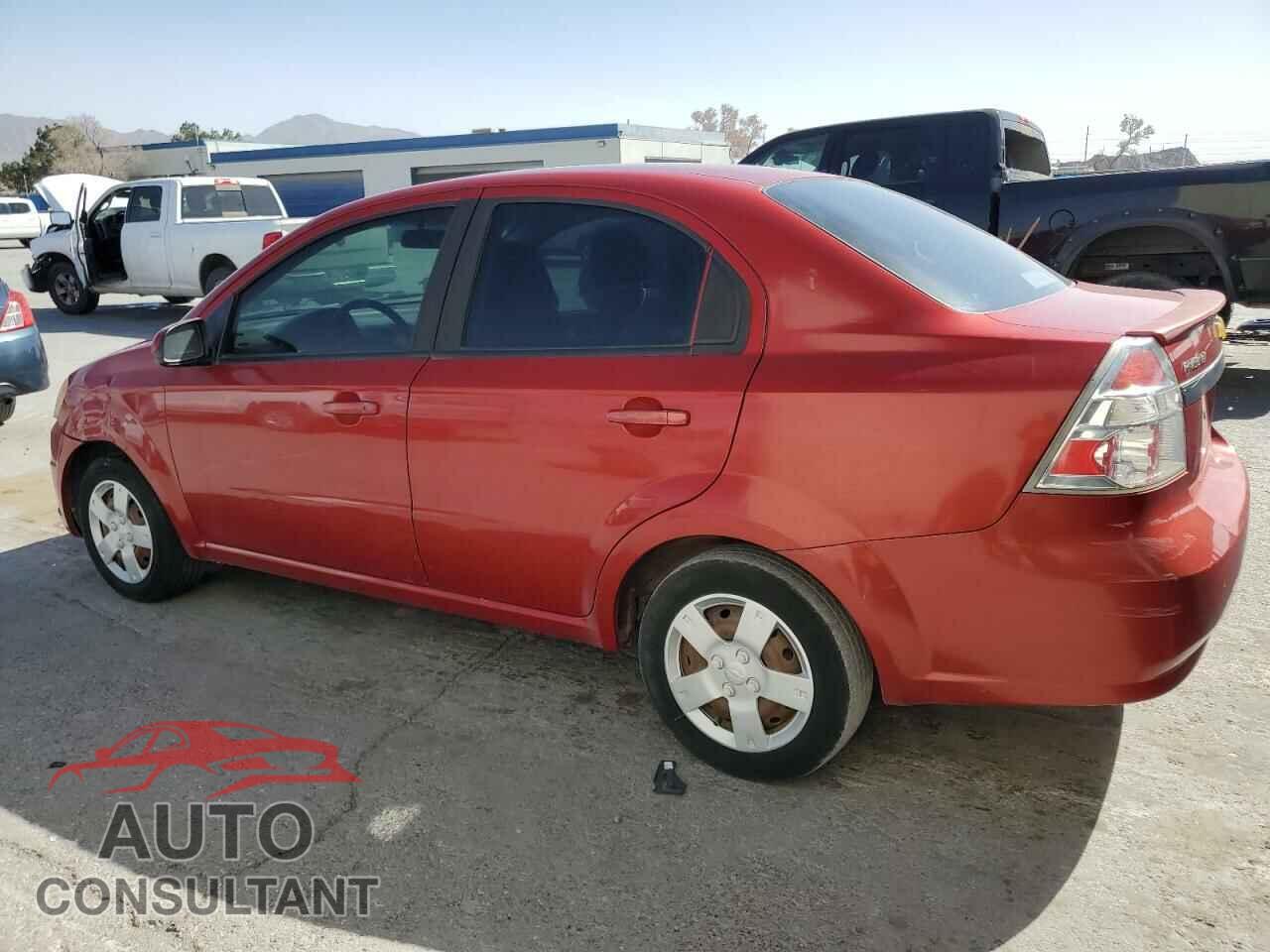CHEVROLET AVEO 2010 - KL1TD5DE1AB127986