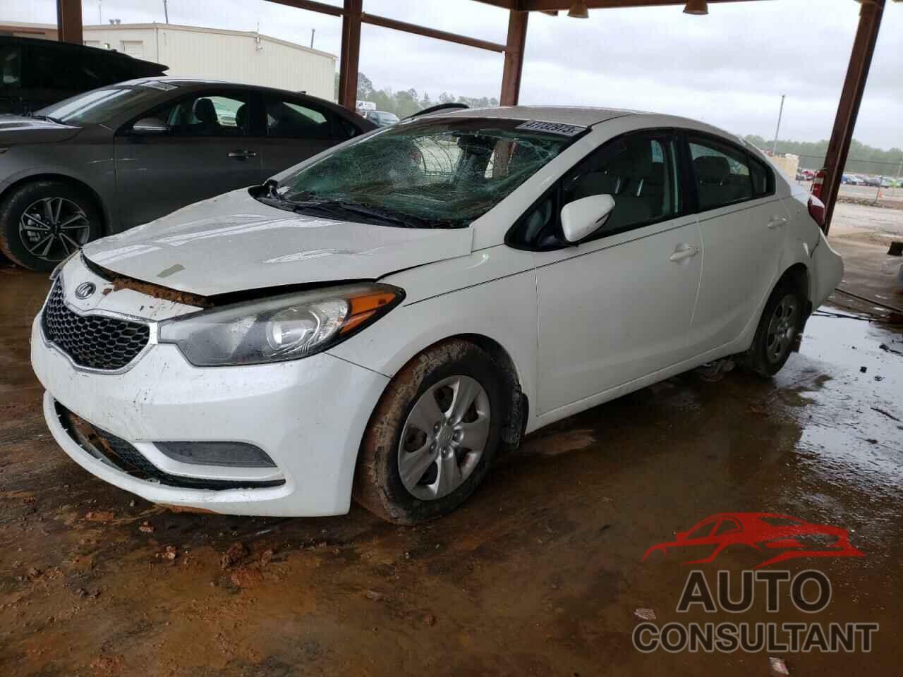 KIA FORTE 2015 - KNAFX4A62F5406550