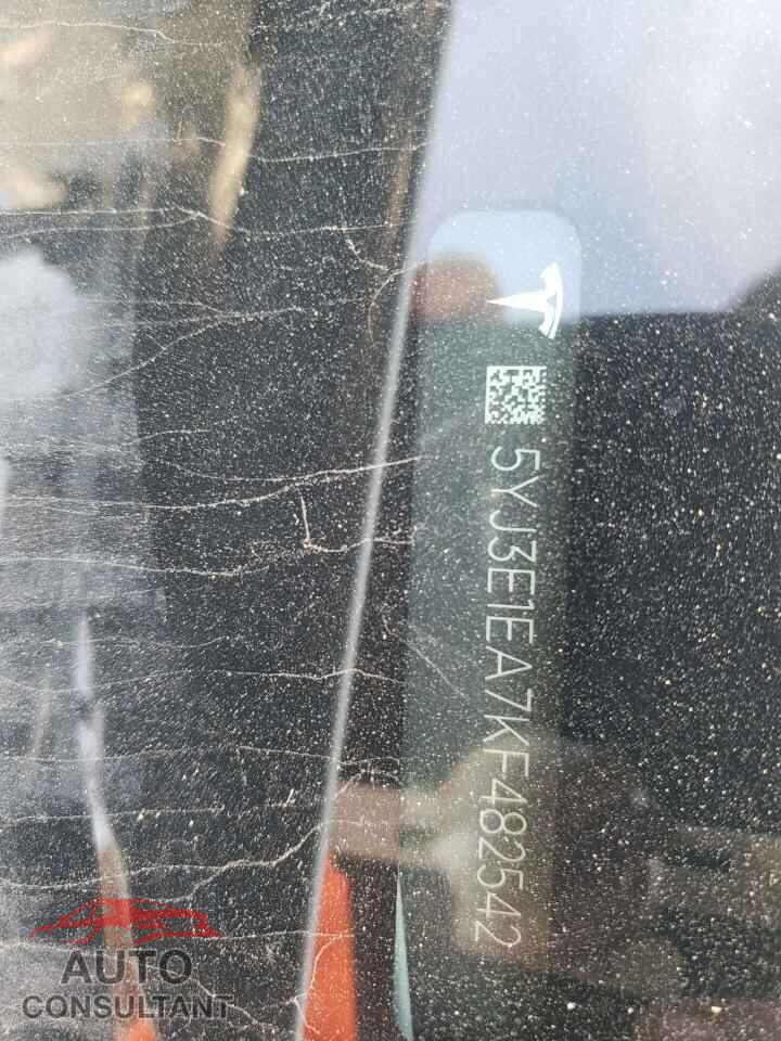 TESLA MODEL 3 2019 - 5YJ3E1EA7KF482542