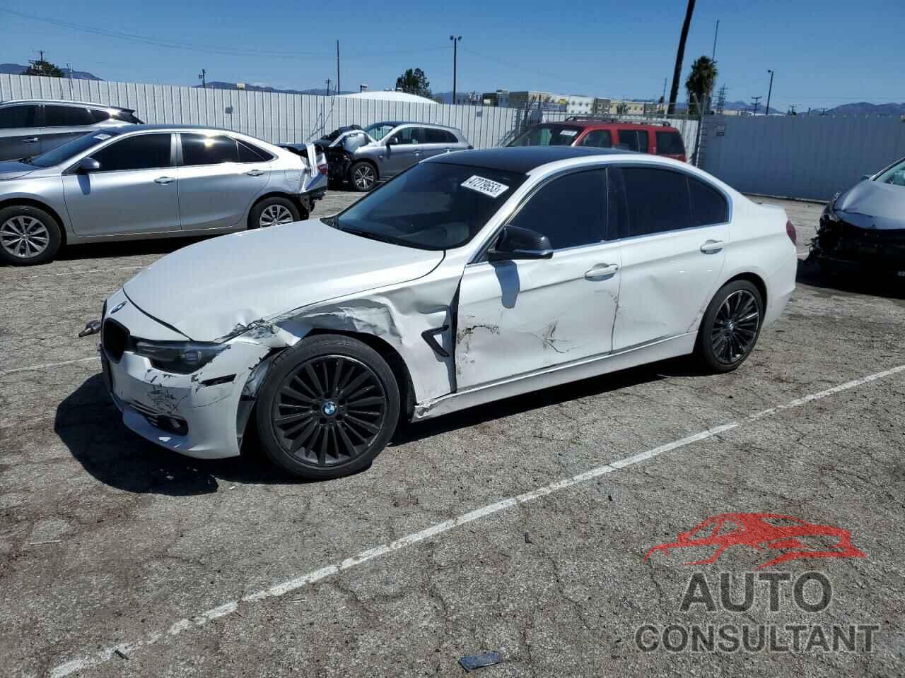 BMW 3 SERIES 2014 - WBA3C1C51EK111490