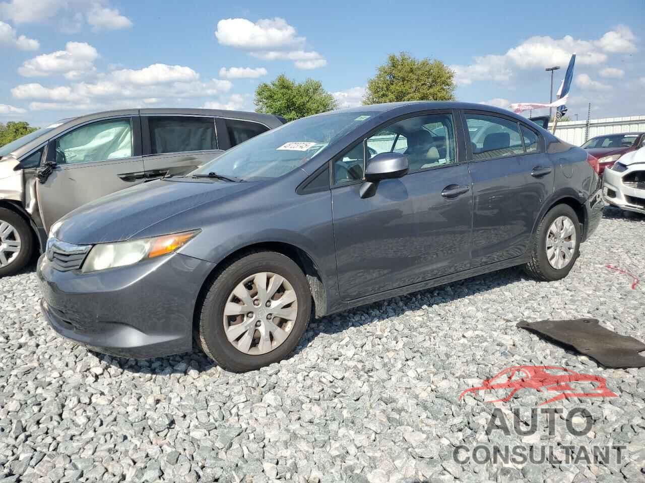 HONDA CIVIC 2012 - 19XFB2F59CE106896