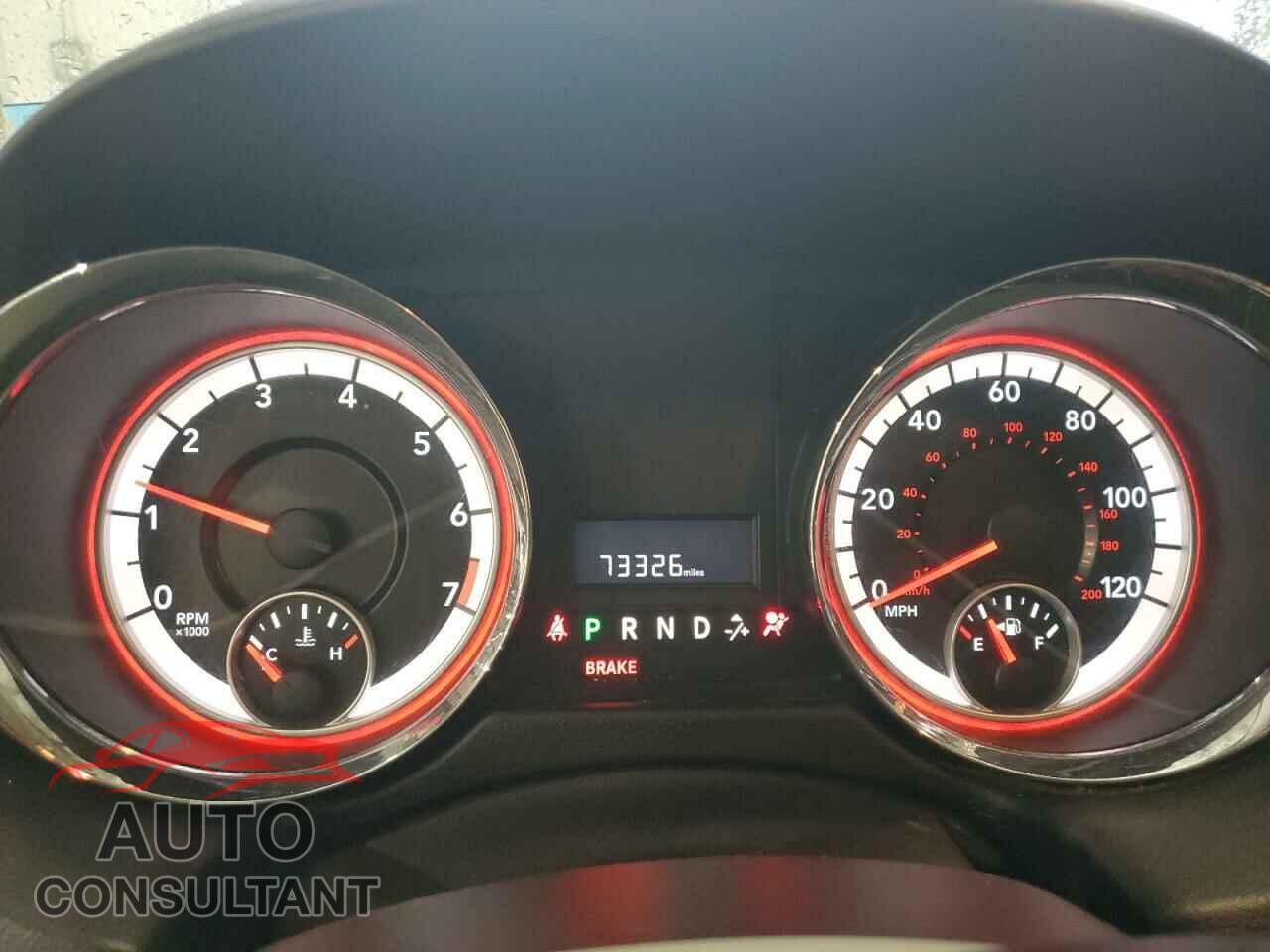 DODGE CARAVAN 2012 - 2C4RDGBGXCR206435