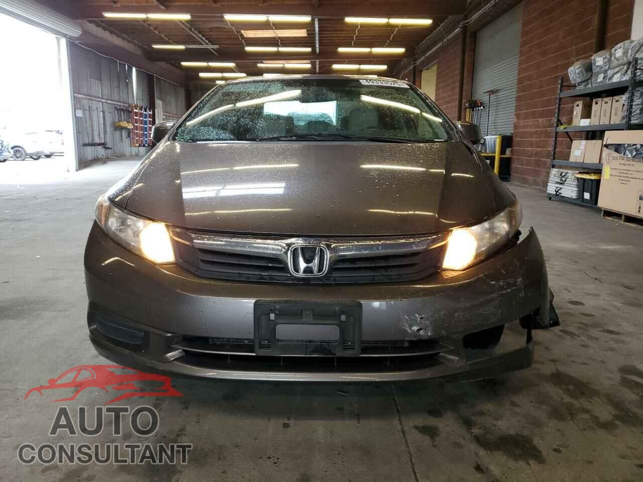 HONDA CIVIC 2012 - 19XFB2F84CE378315