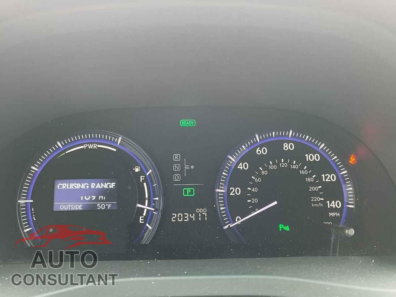 LEXUS HS 2010 - JTHBB1BA0A2007243
