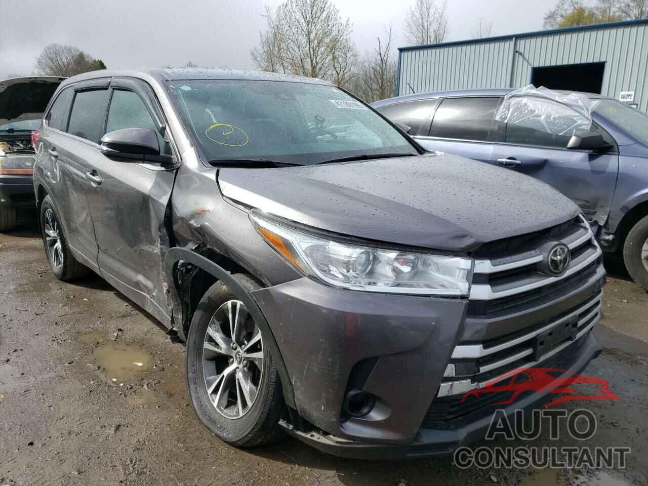 TOYOTA HIGHLANDER 2018 - 5TDBZRFH7JS814385