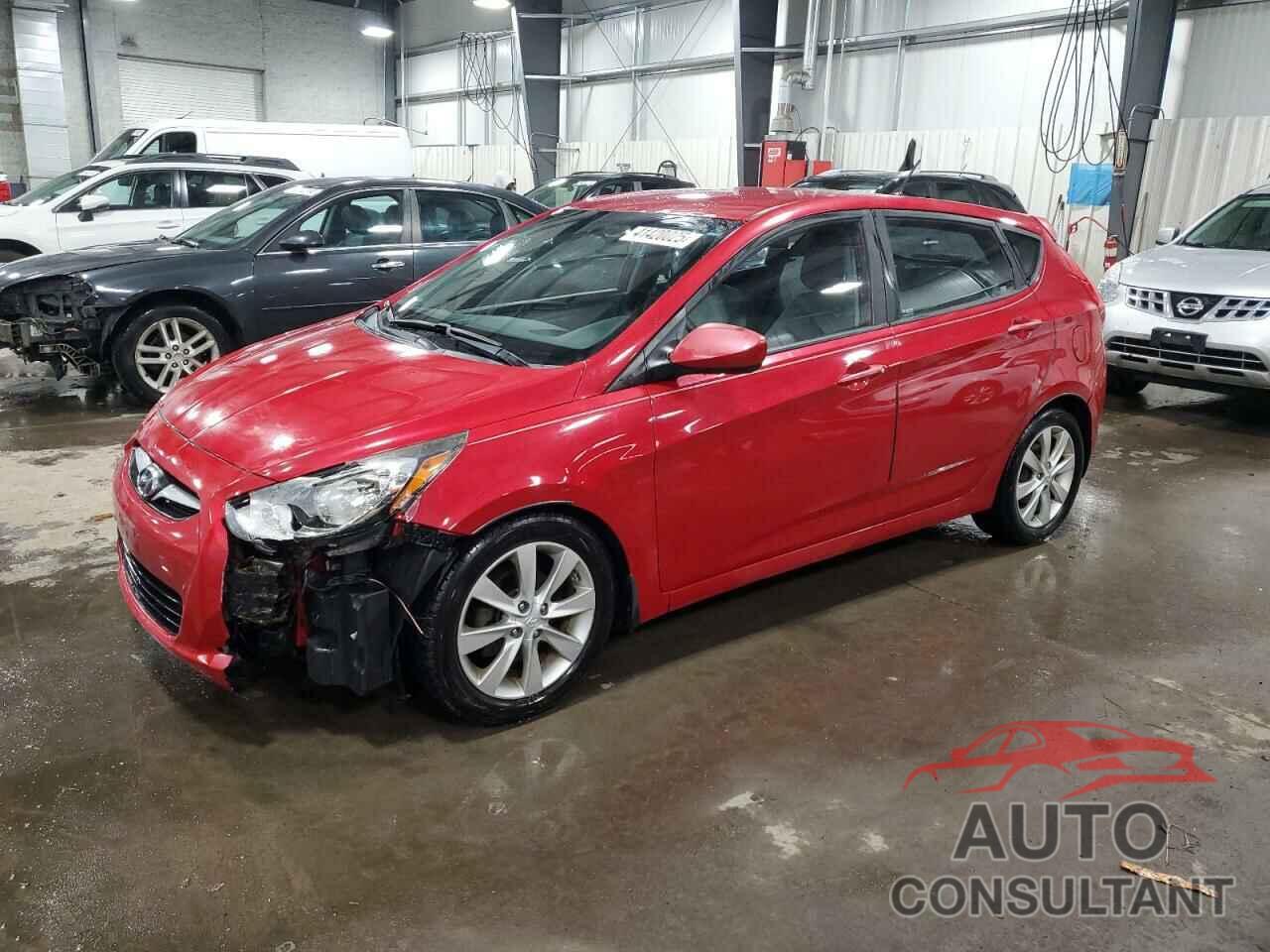 HYUNDAI ACCENT 2012 - KMHCU5AE7CU055854