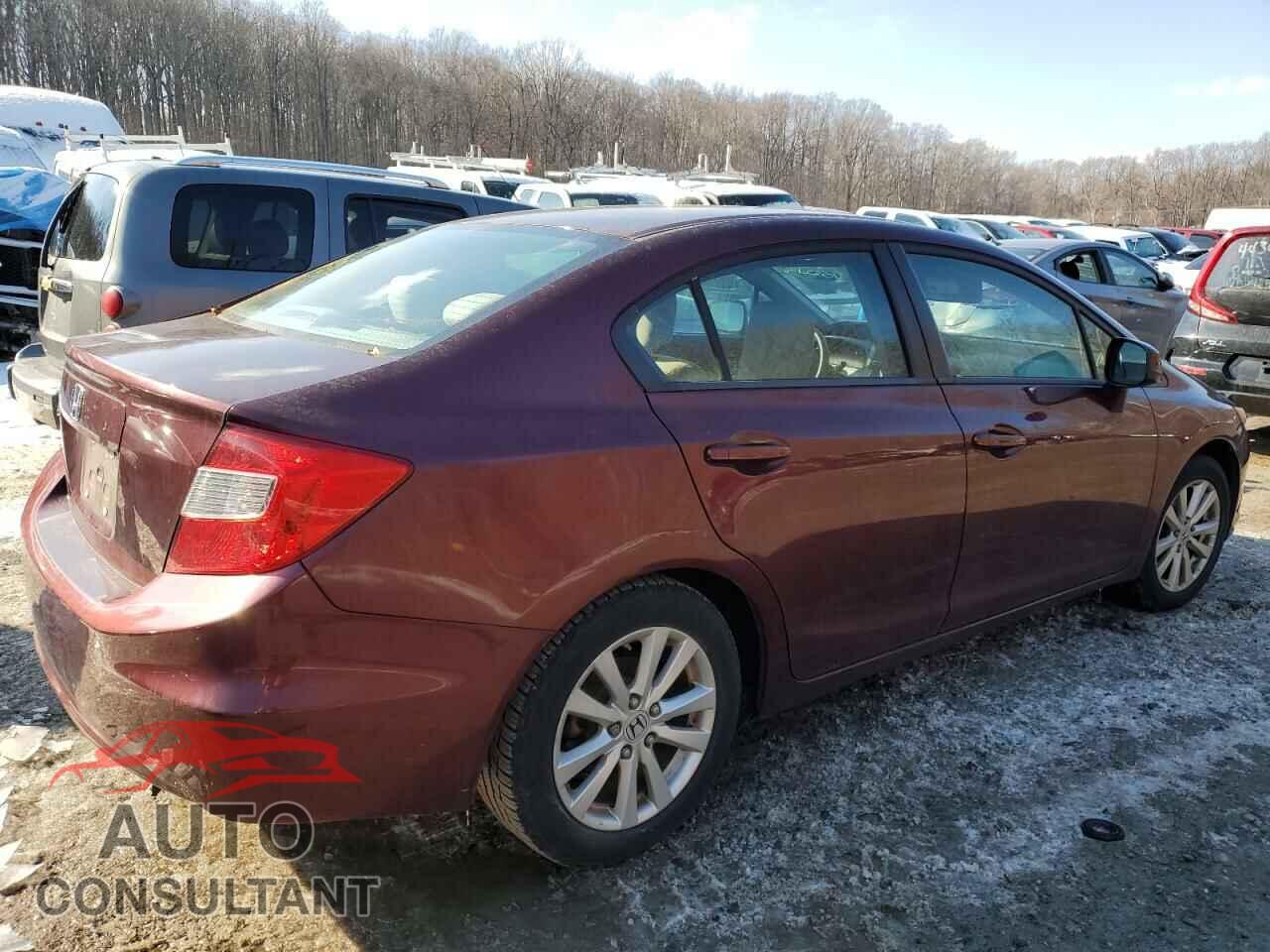 HONDA CIVIC 2012 - 19XFB2F83CE357083