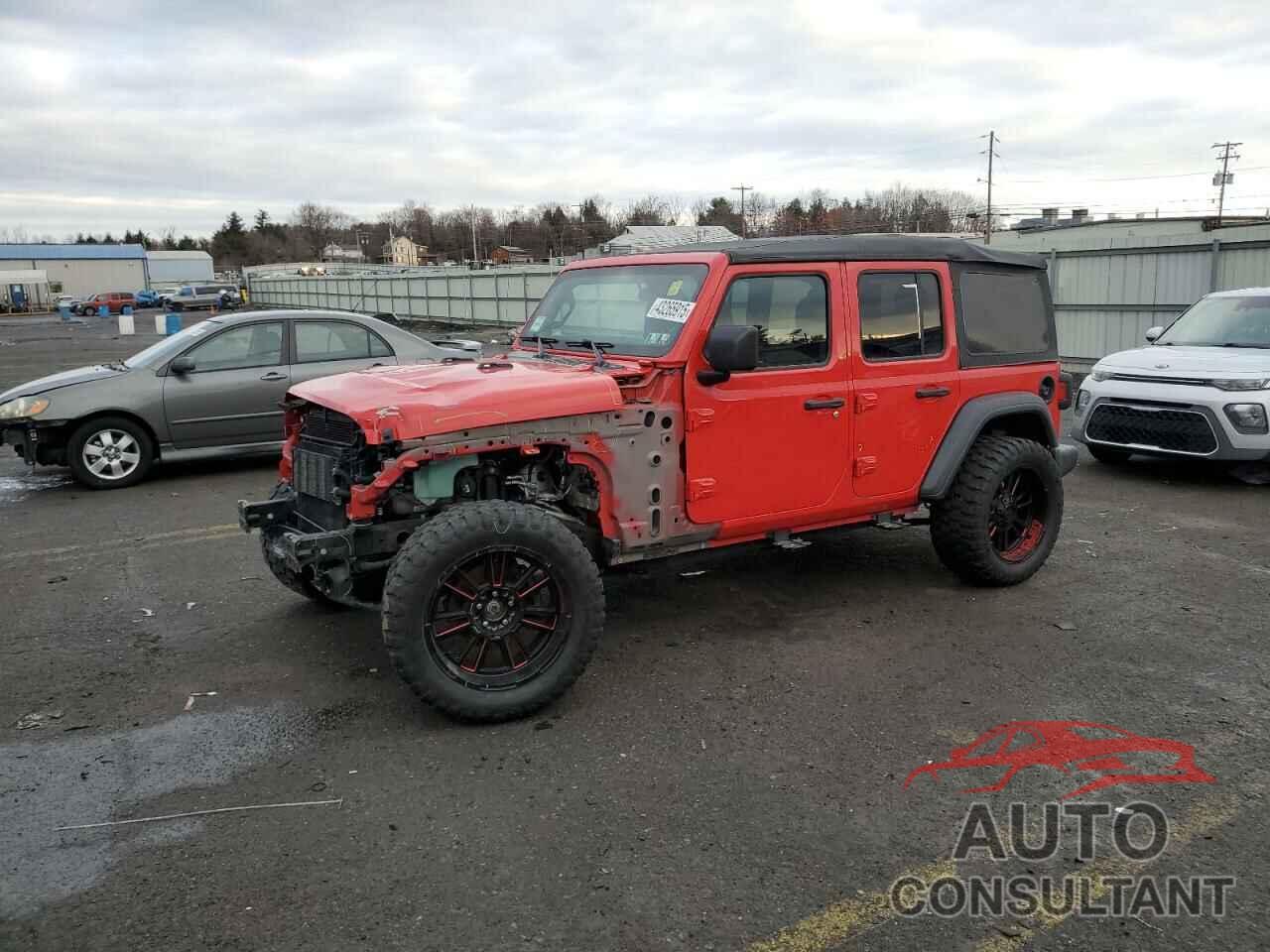 JEEP WRANGLER 2019 - 1C4HJXDN9KW564101