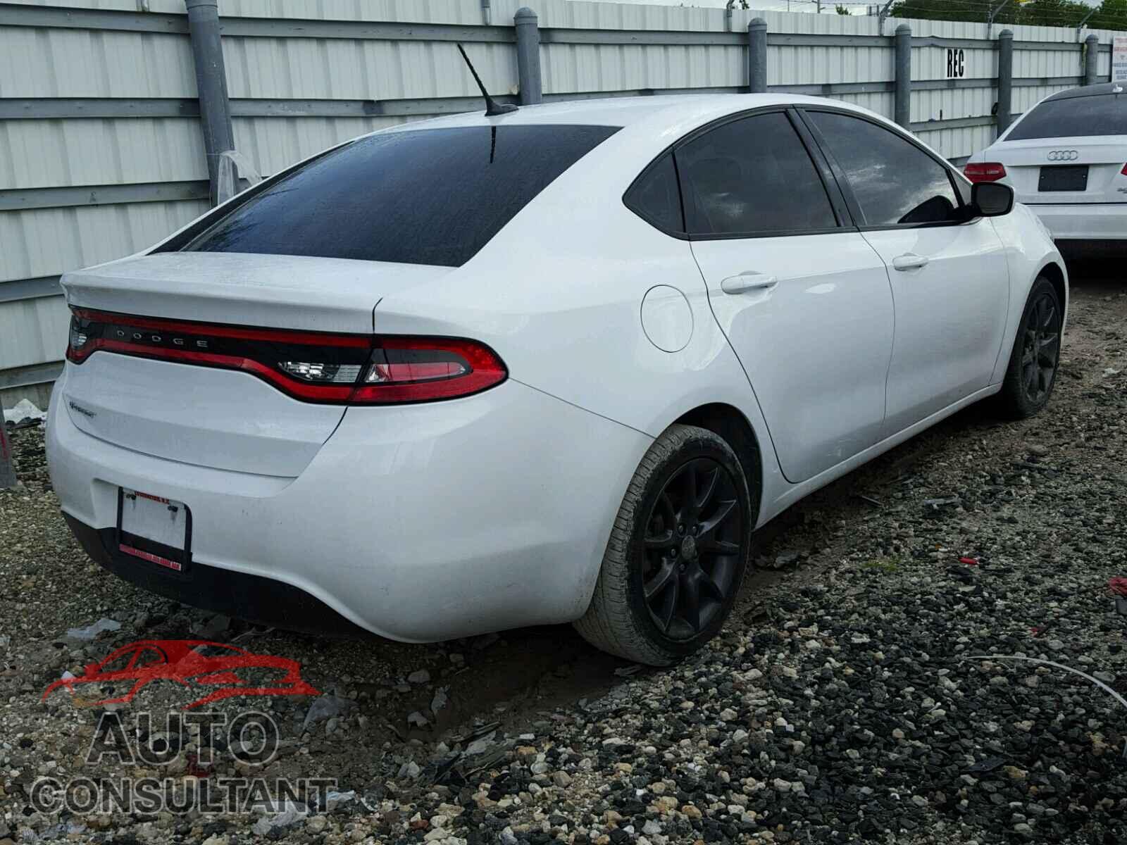 DODGE DART 2016 - 1C3CDFAA2GD606726