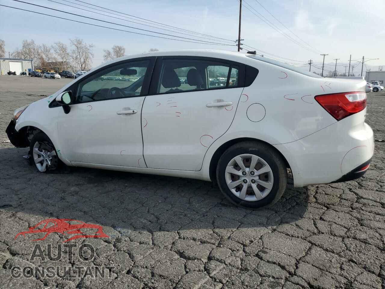 KIA RIO 2012 - KNADM4A3XC6044866