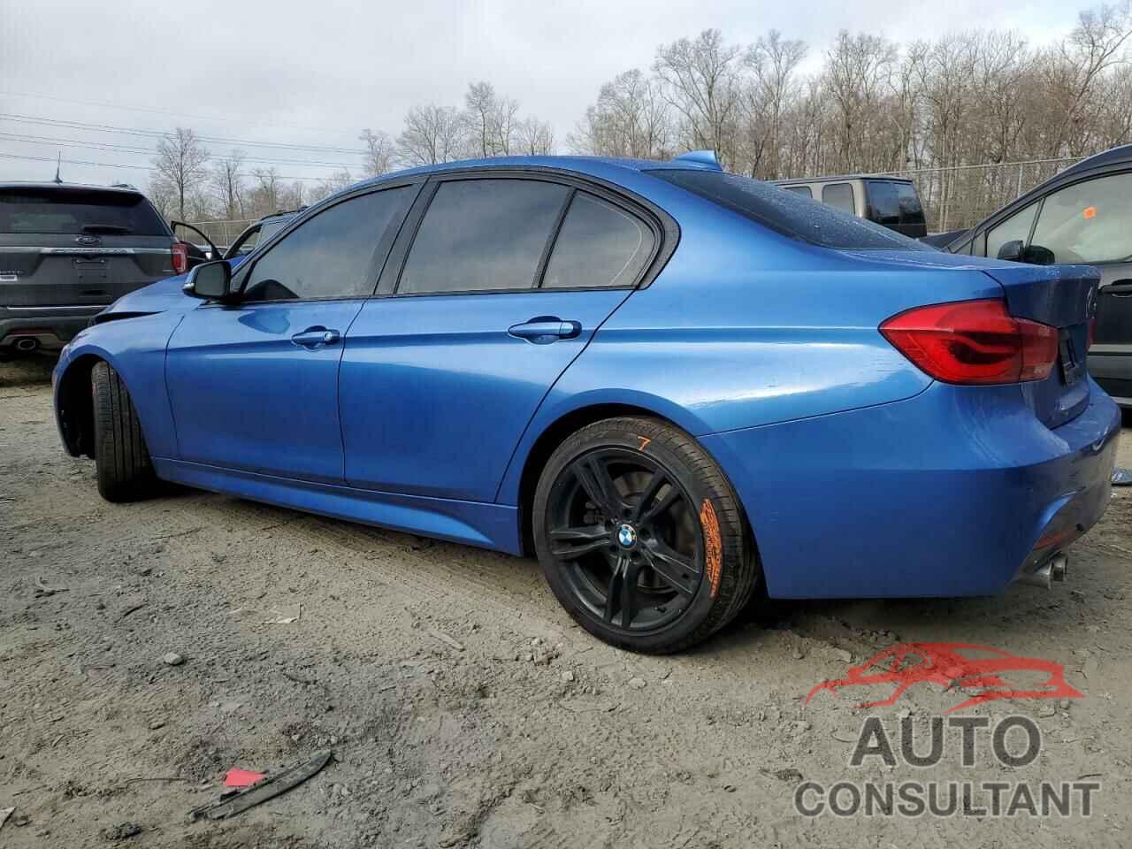 BMW 3 SERIES 2017 - WBA8B9G33HNU56684