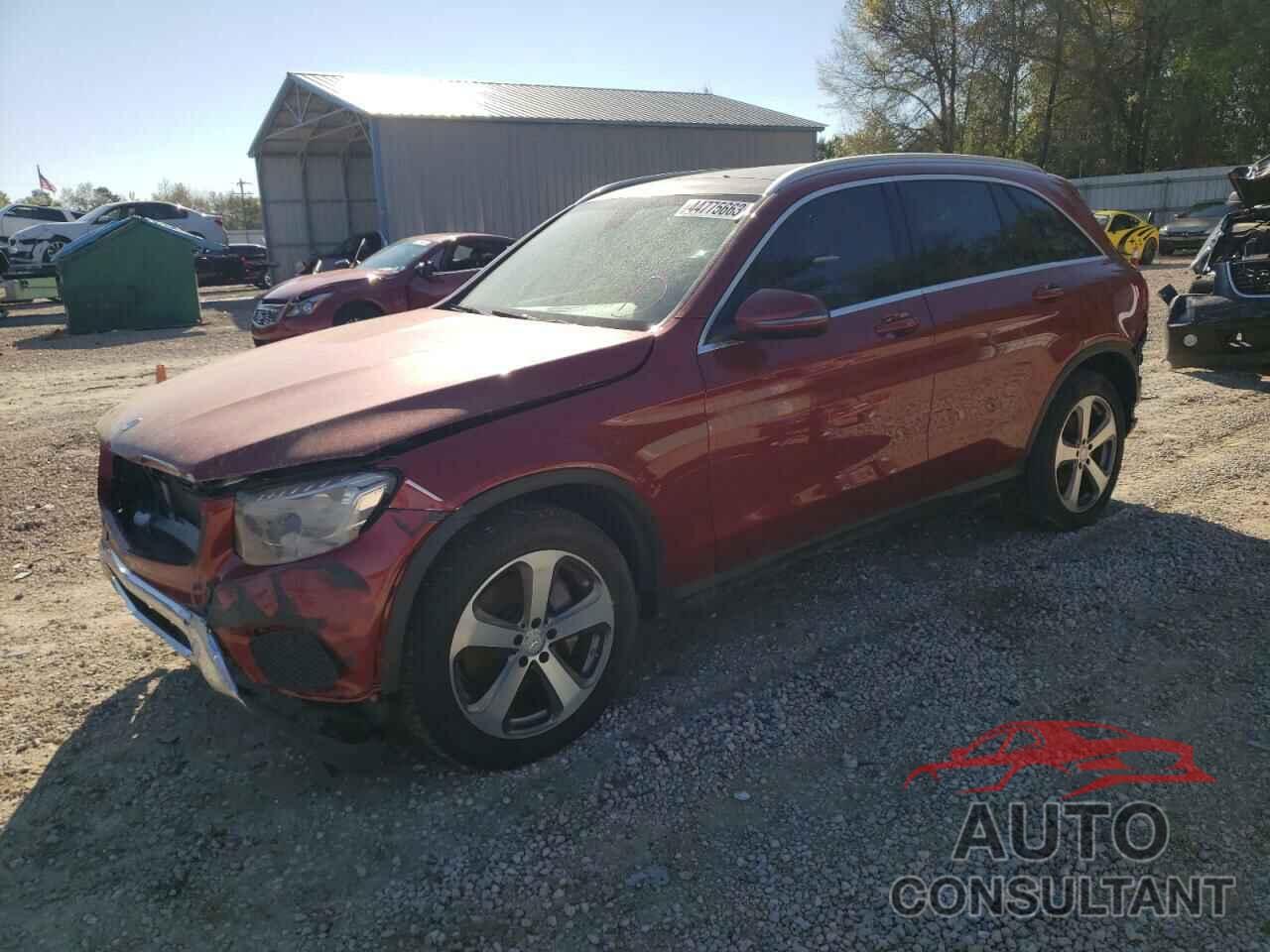 MERCEDES-BENZ GLC-CLASS 2017 - WDC0G4JB0HF170235