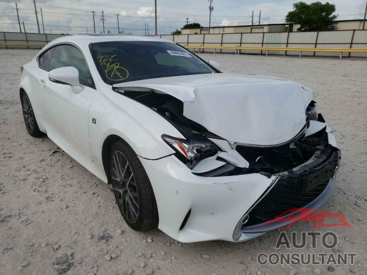 LEXUS RC 2016 - JTHHA5BC7G5003655