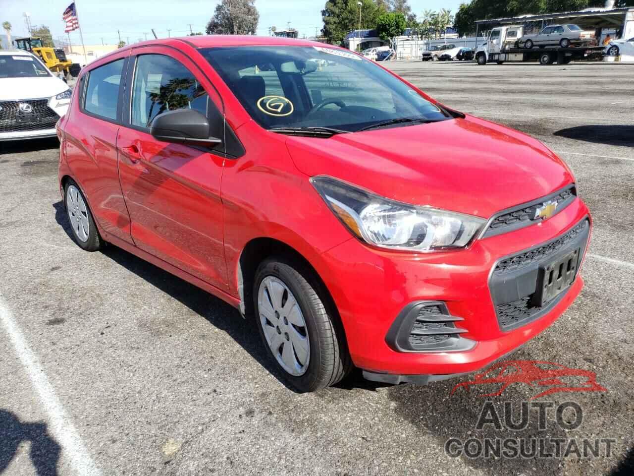 CHEVROLET SPARK 2016 - KL8CB6SA9GC635462