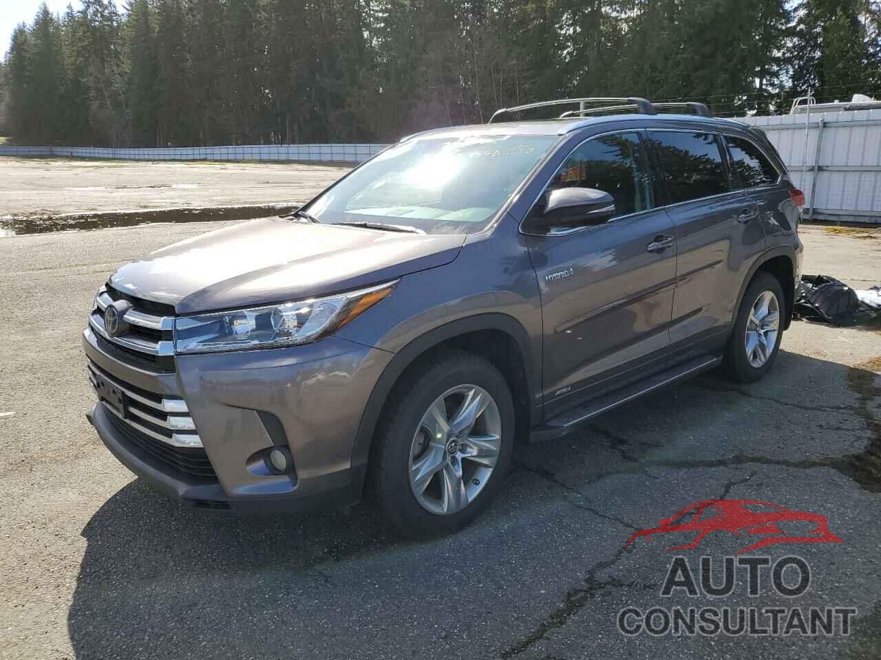 TOYOTA HIGHLANDER 2018 - 5TDDGRFH6JS050107