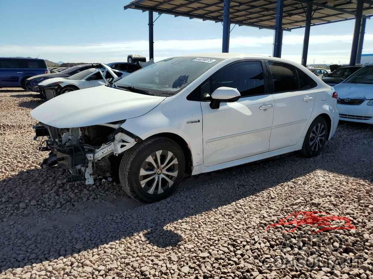 TOYOTA COROLLA 2021 - JTDEAMDE1MJ006163