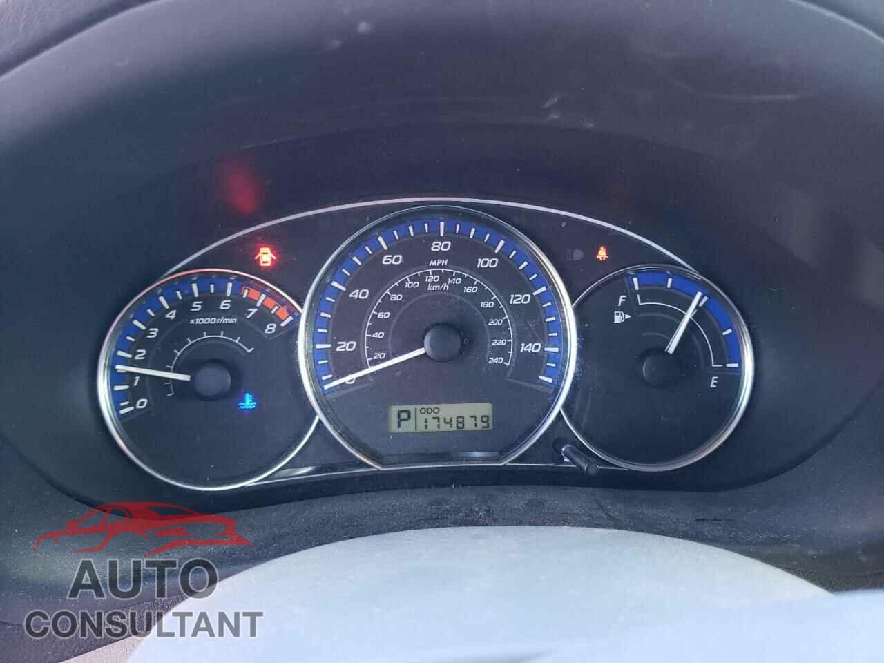 SUBARU FORESTER 2012 - JF2SHBDC2CH460351