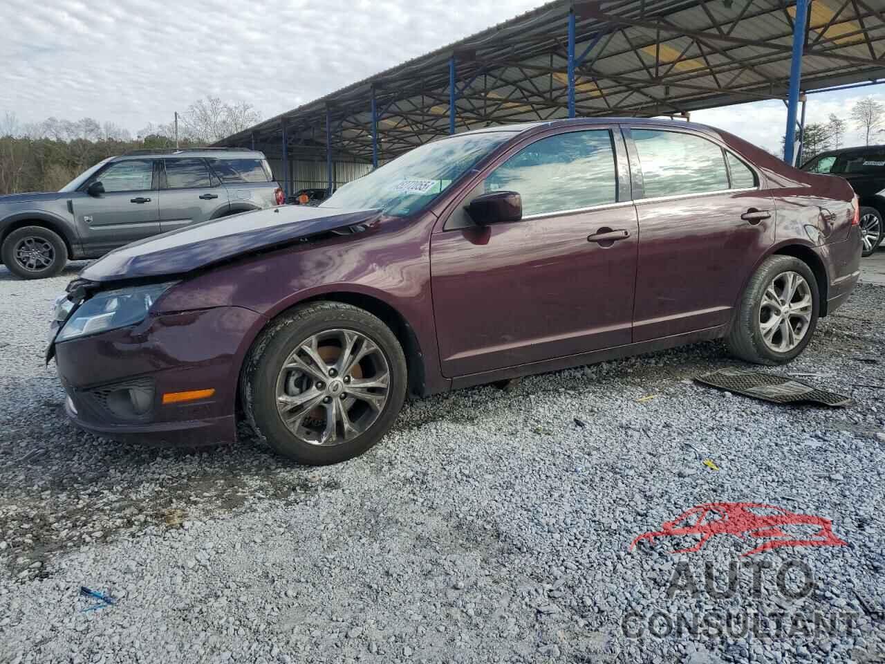 FORD FUSION 2012 - 3FAHP0HA4CR242294
