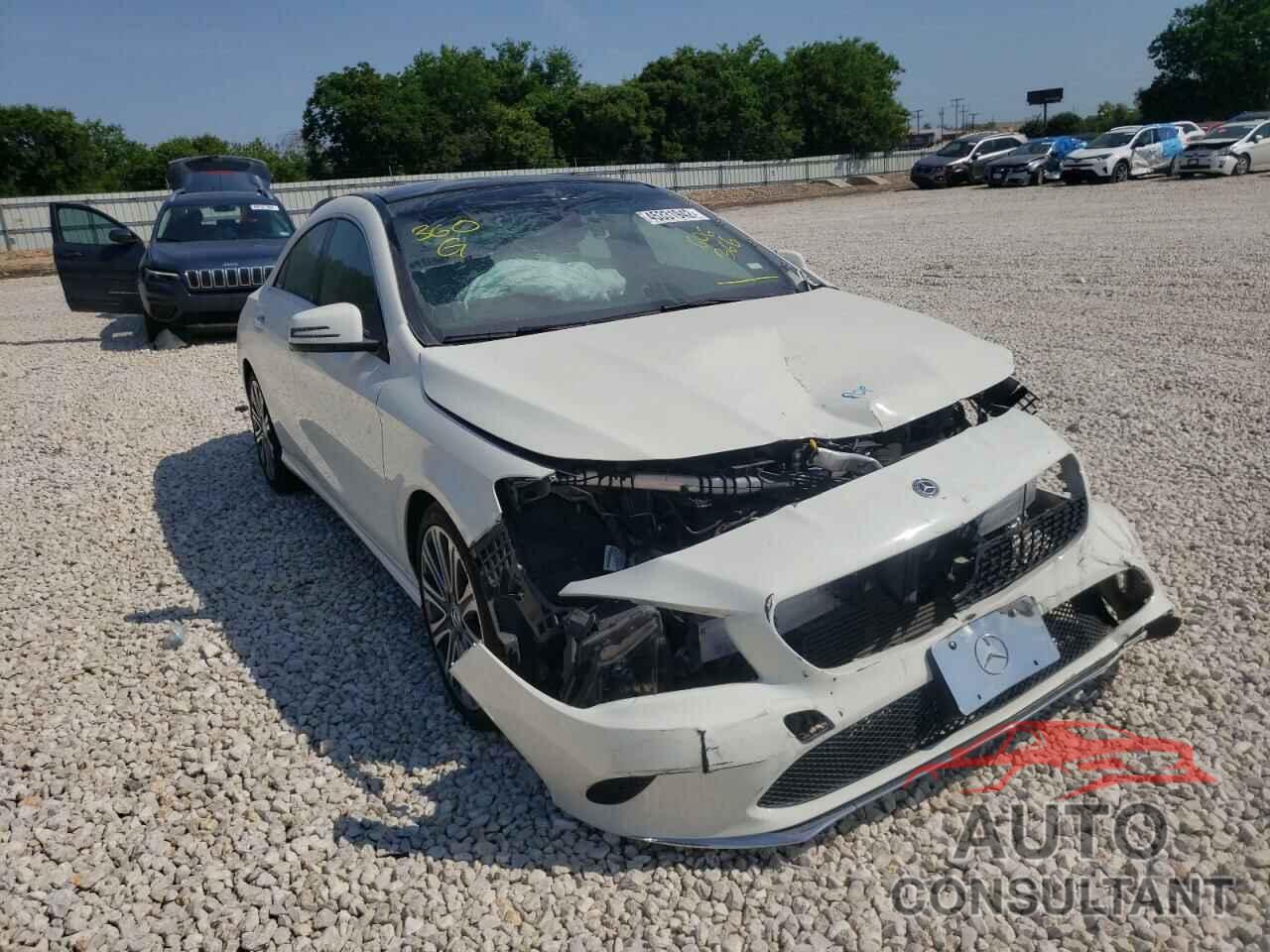 MERCEDES-BENZ CLA-CLASS 2018 - WDDSJ4GB4JN606366