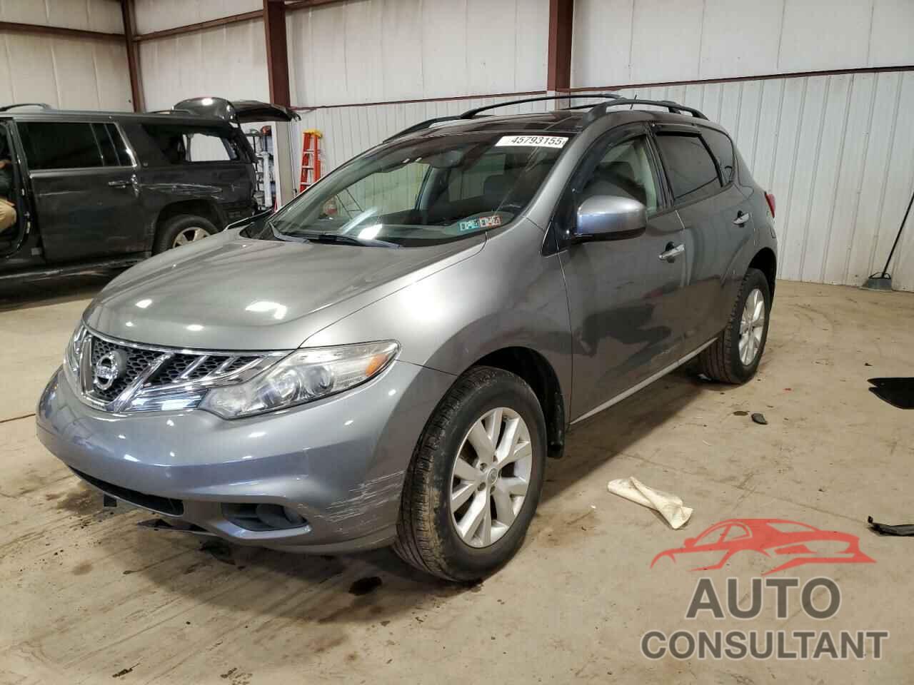 NISSAN MURANO 2013 - JN8AZ1MW6DW313785