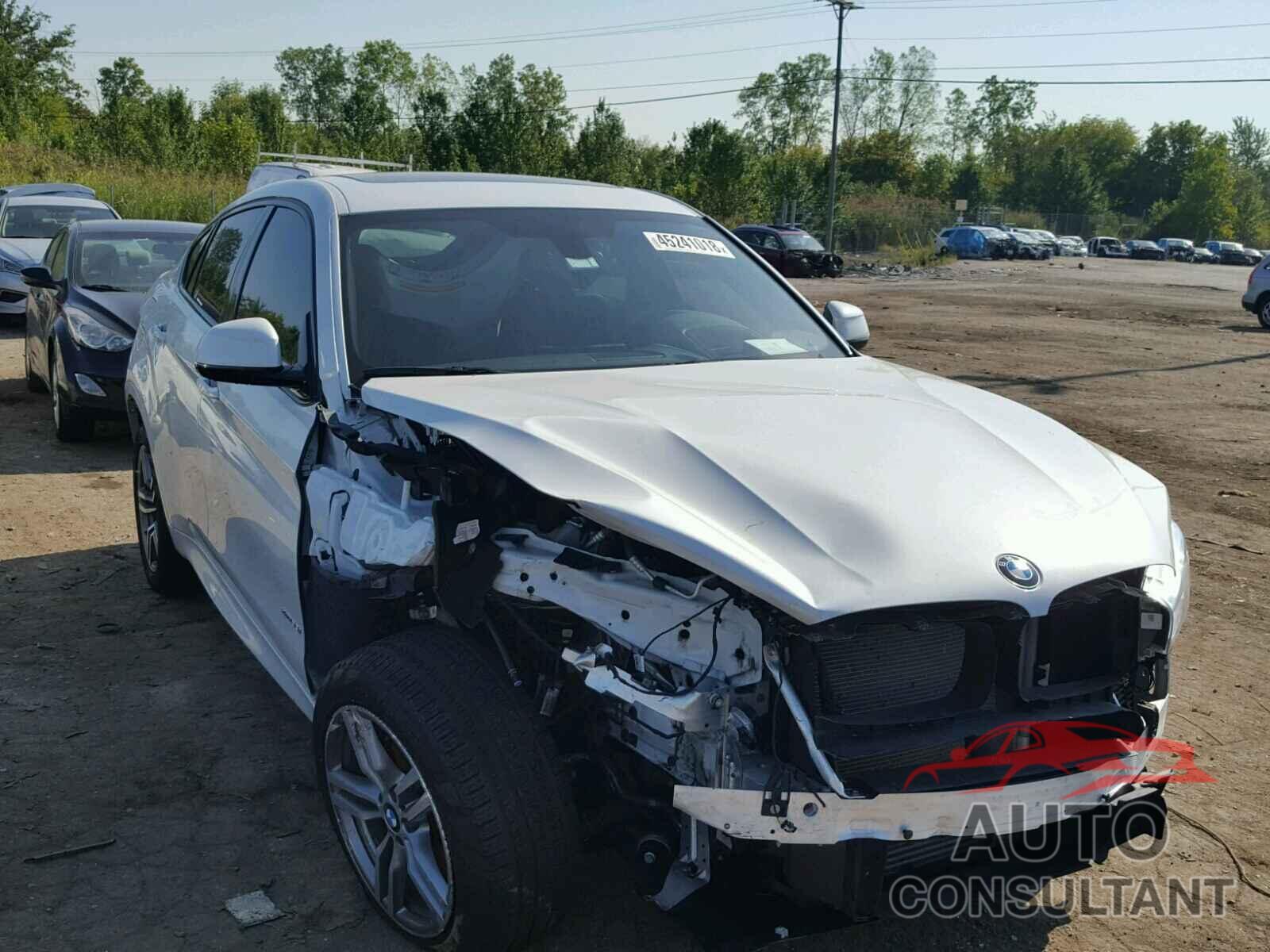 BMW X6 XDRIVE35I 2016 - 5UXKU2C50G0N80696