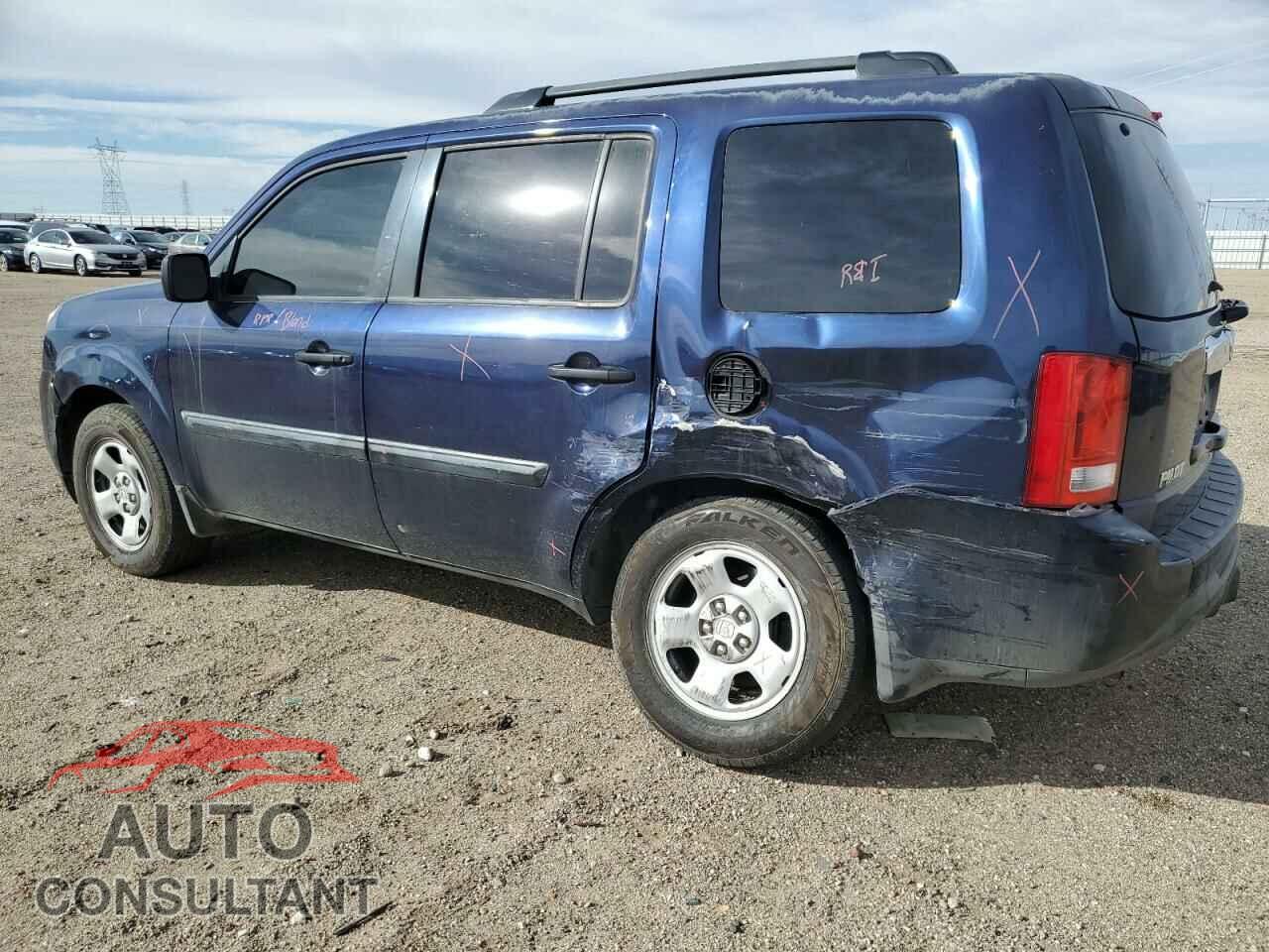 HONDA PILOT 2013 - 5FNYF3H21DB019611