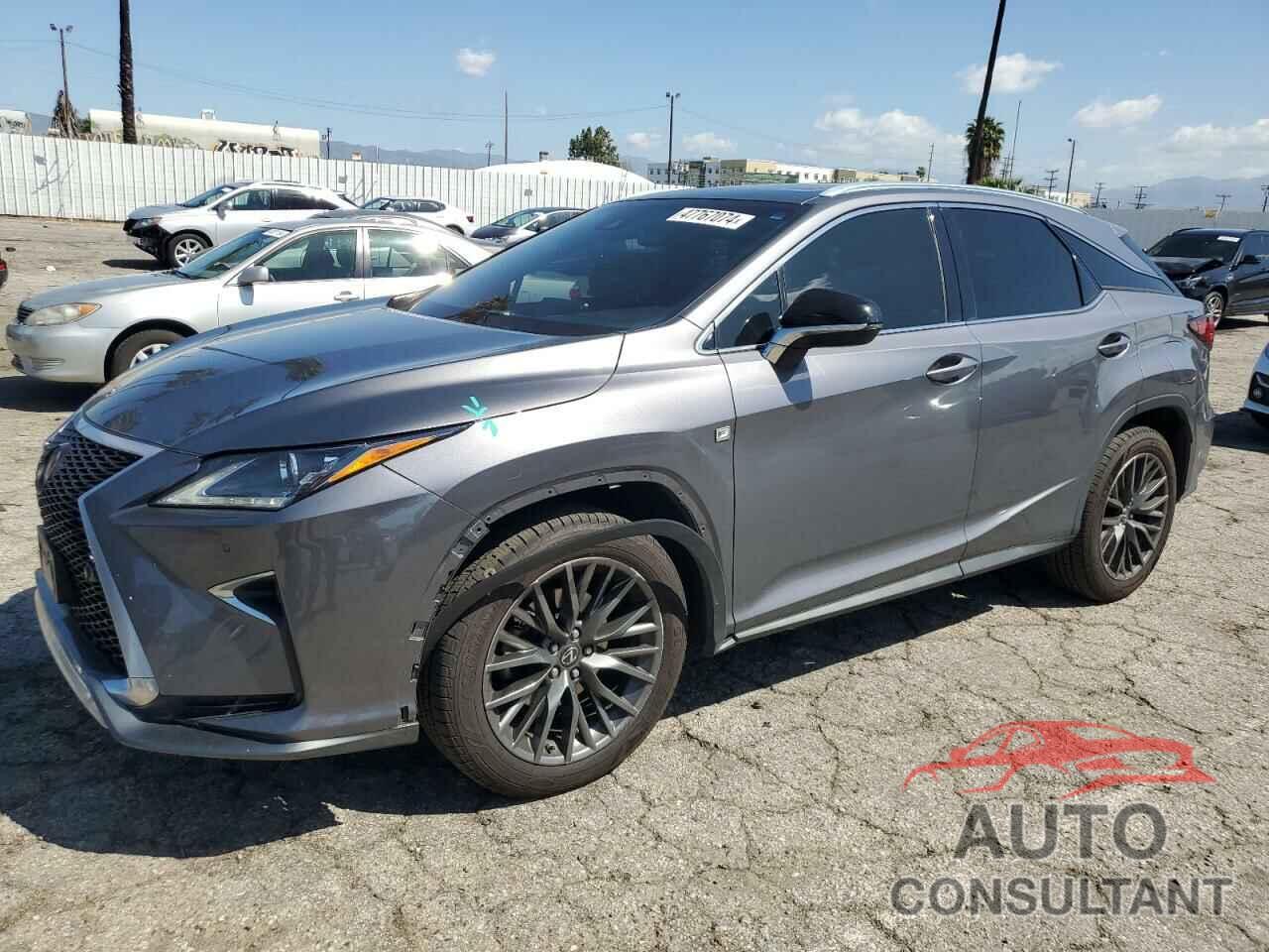 LEXUS RX350 2017 - 2T2ZZMCA8HC070240