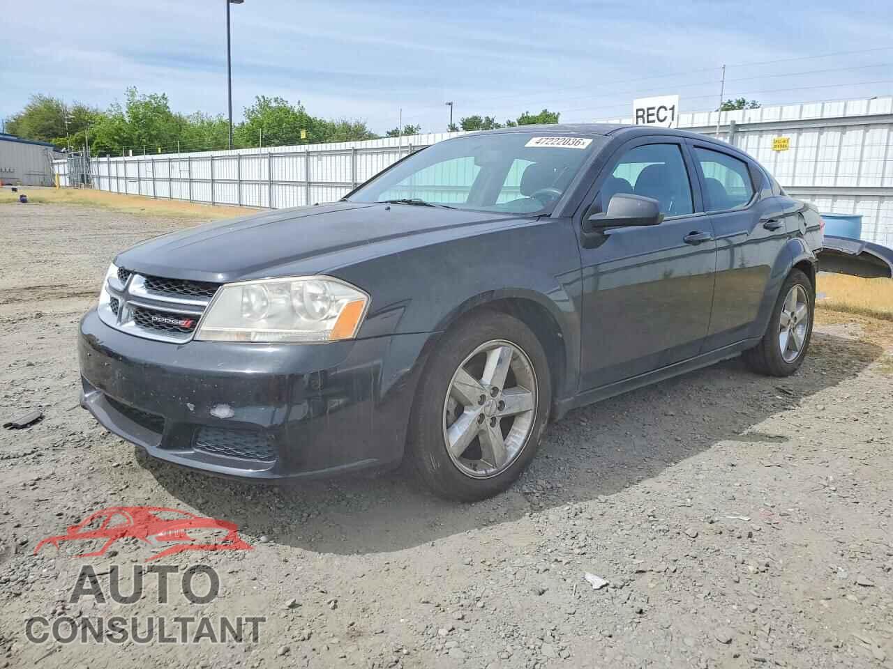 DODGE AVENGER 2013 - 1C3CDZAB3DN658642