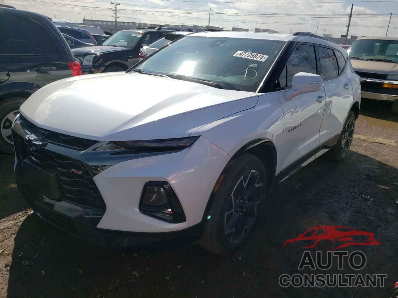 CHEVROLET BLAZER 2021 - 3GNKBKRS7MS503677