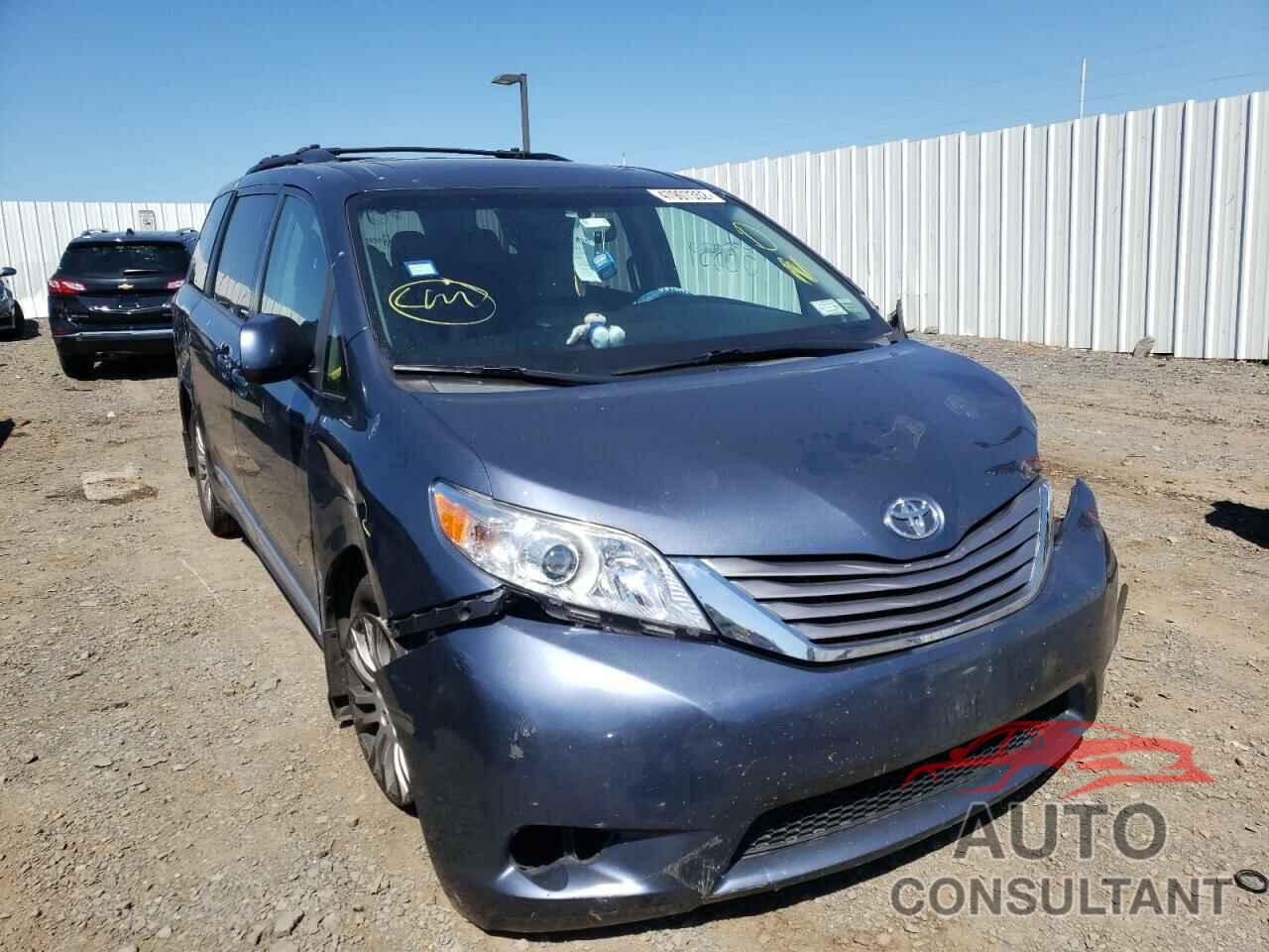 TOYOTA SIENNA 2017 - 5TDYZ3DC1HS841185