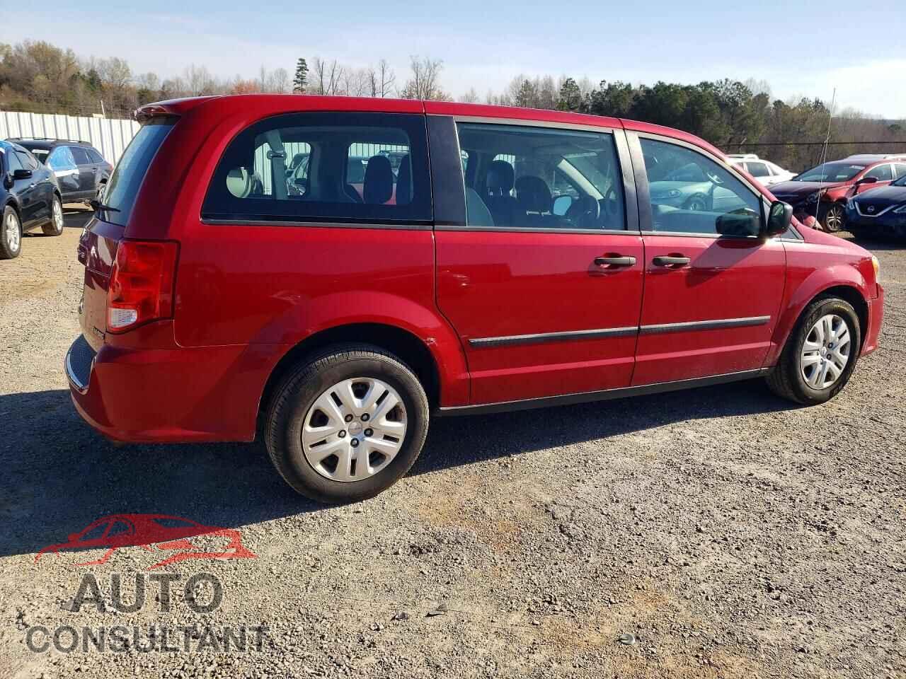 DODGE CARAVAN 2016 - 2C4RDGBG3GR134922