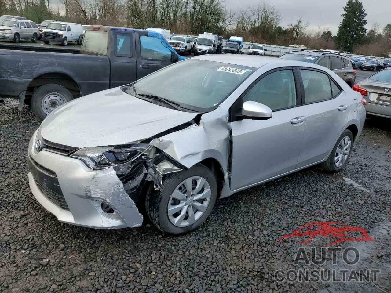 TOYOTA COROLLA 2016 - 2T1BURHE6GC589816